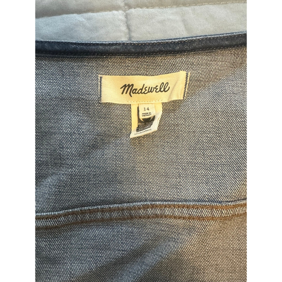 Women's Madewell Blue Jean Jacket Plus Size 14 - Picture 2 of 2